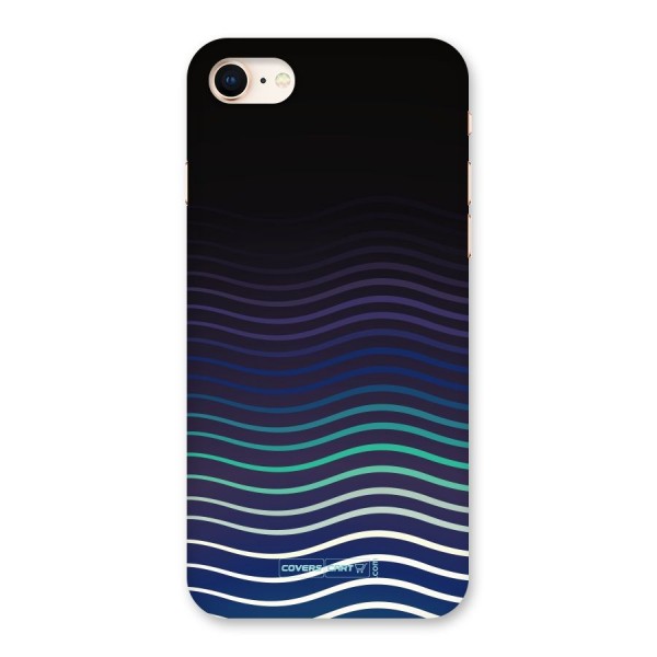 Wavy Stripes Back Case for iPhone 8