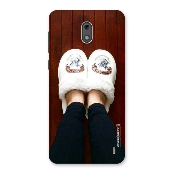 White Feets Back Case for Nokia 2