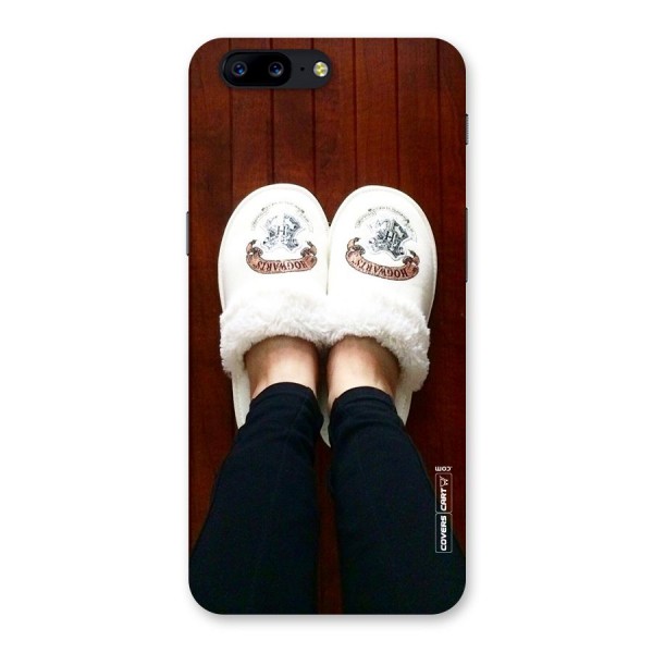 White Feets Back Case for OnePlus 5