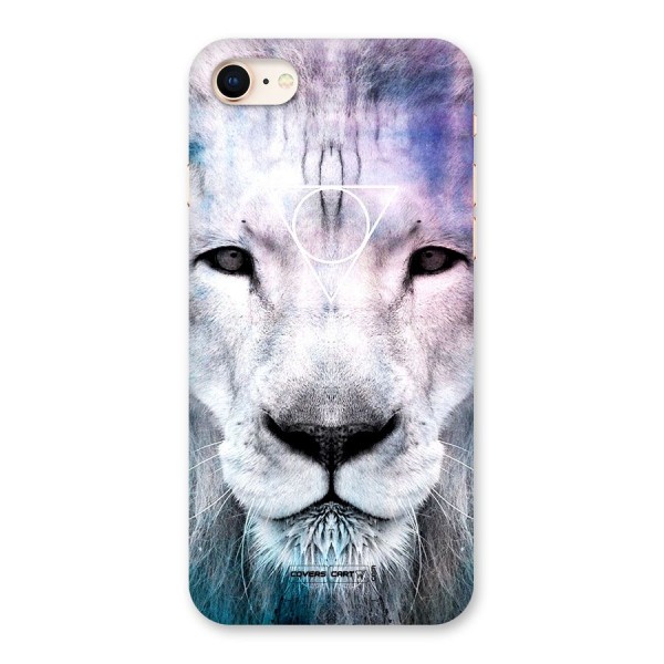 White Lion Back Case for iPhone 8