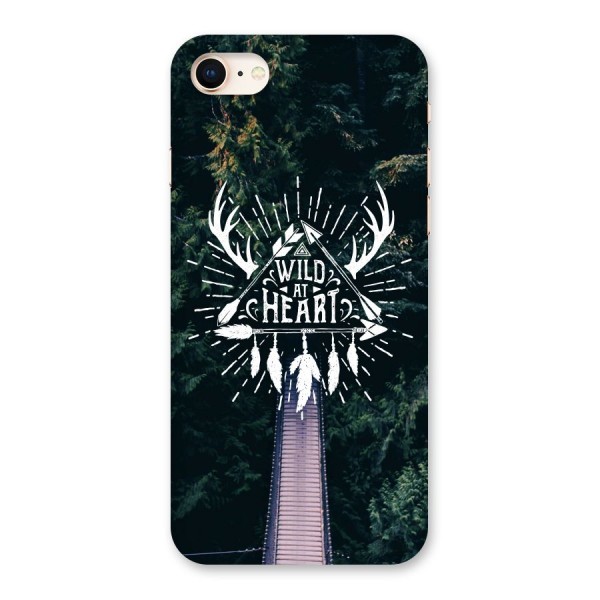 Wild Heart Back Case for iPhone 8