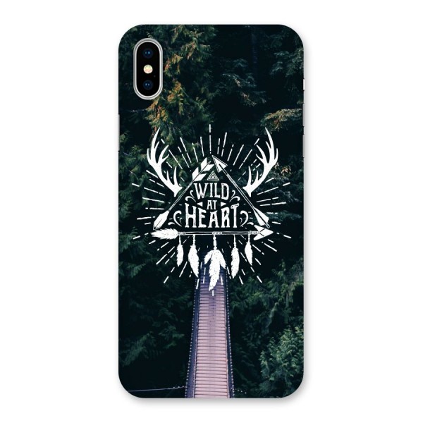 Wild Heart Back Case for iPhone X