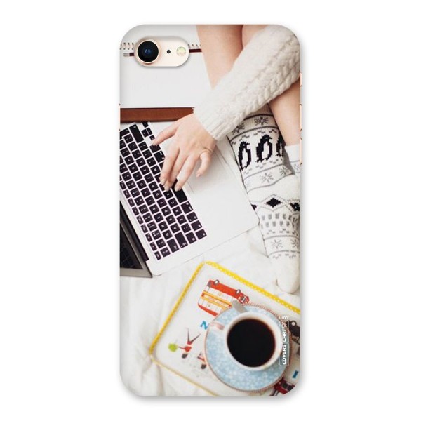 Winter Relaxation Back Case for iPhone 8