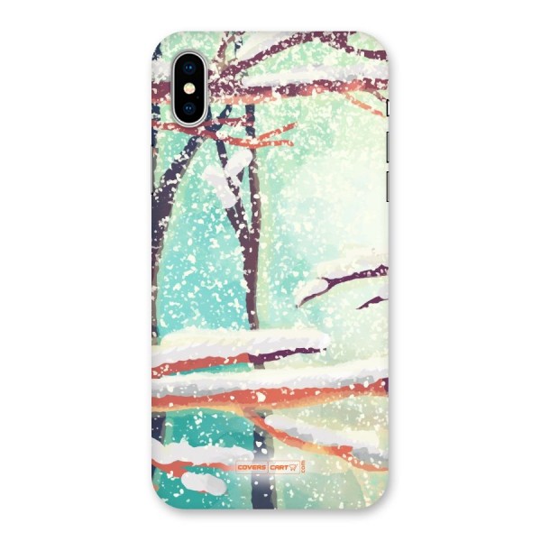 Winter Season Back Case for iPhone X