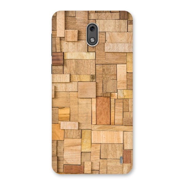 Wooden Blocks Back Case for Nokia 2