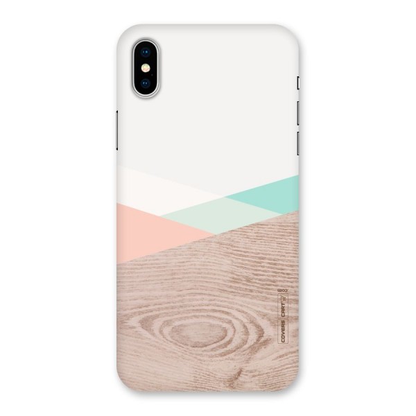 Wooden Fusion Back Case for iPhone X