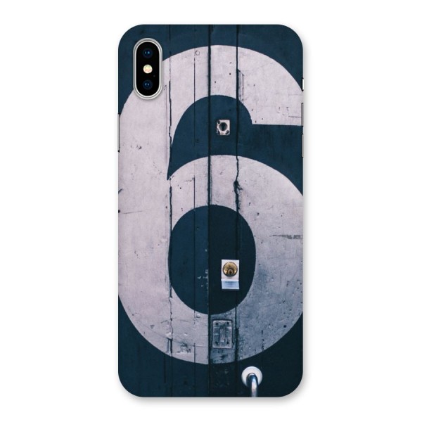 Wooden Six Back Case for iPhone X