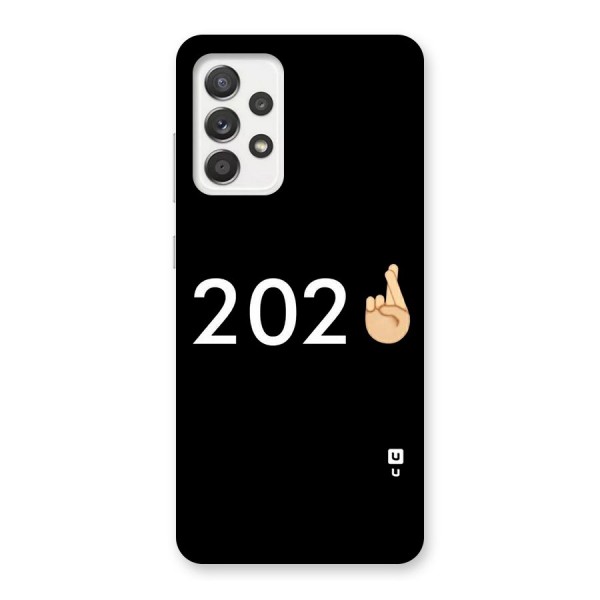 2021 Fingers Crossed Back Case for Galaxy A52