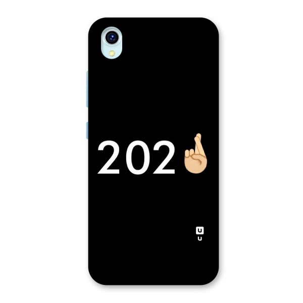 2021 Fingers Crossed Back Case for Vivo Y1s