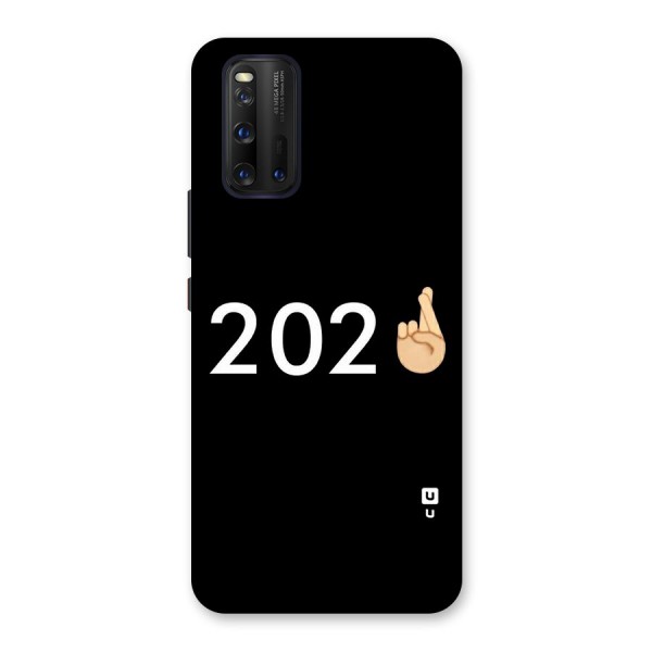 2021 Fingers Crossed Back Case for Vivo iQOO 3