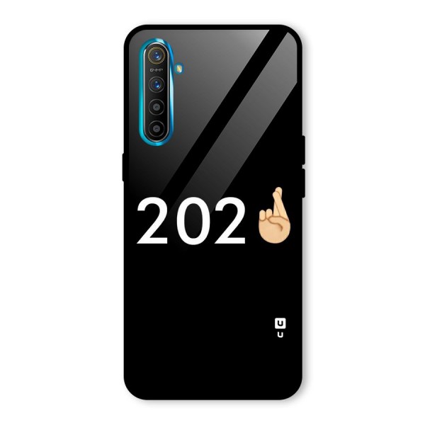 2021 Fingers Crossed Glass Back Case for Realme XT