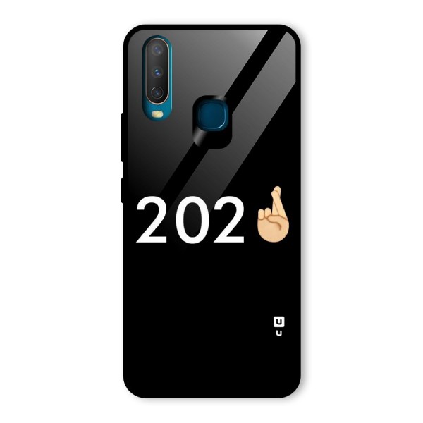 2021 Fingers Crossed Glass Back Case for Vivo Y12