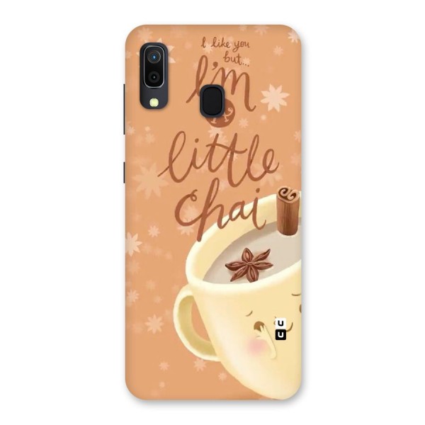 A Little Chai Back Case for Galaxy A20