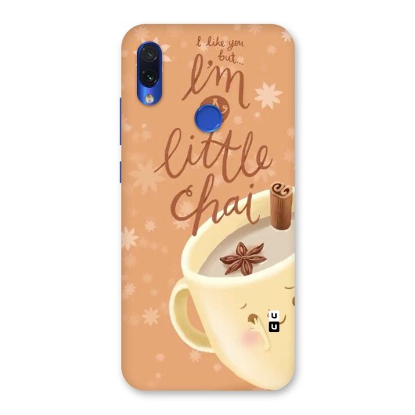 A Little Chai Back Case for Redmi Note 7