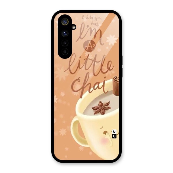 A Little Chai Glass Back Case for Realme 6