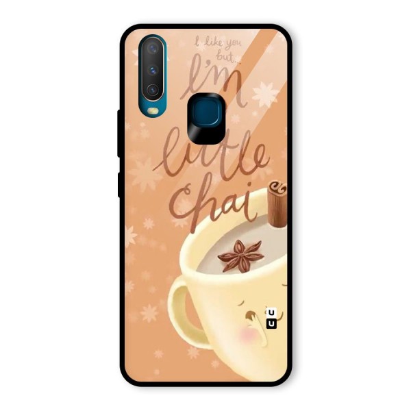 A Little Chai Glass Back Case for Vivo Y12