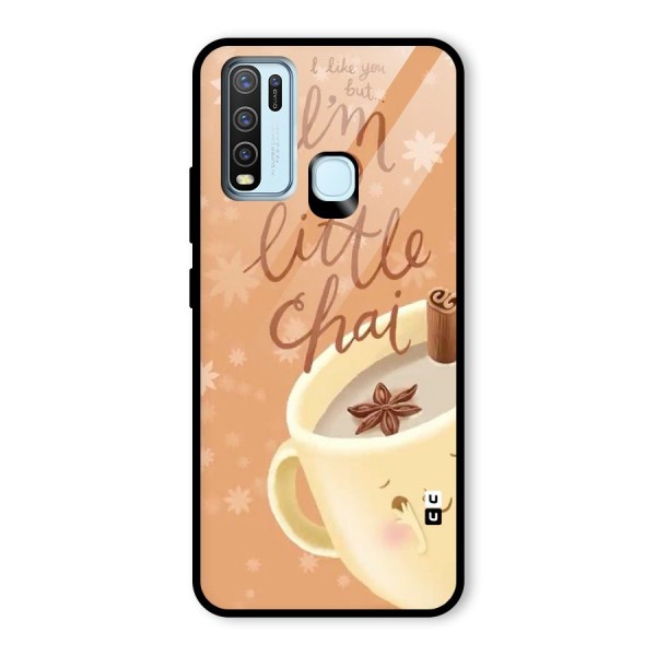 A Little Chai Glass Back Case for Vivo Y50