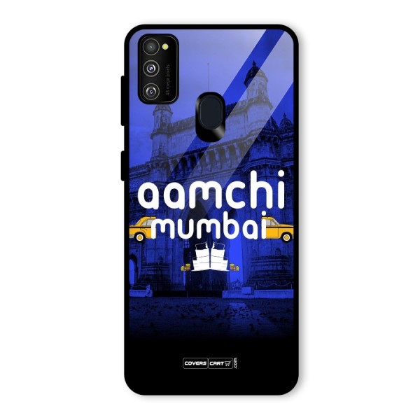 Aamchi Mumbai Glass Back Case for Galaxy M21