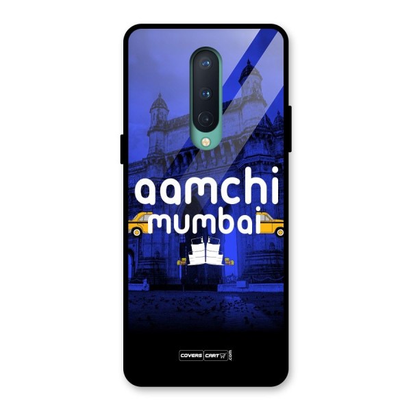 Aamchi Mumbai Glass Back Case for OnePlus 8