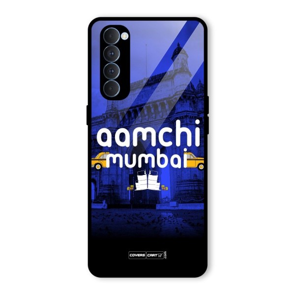 Aamchi Mumbai Glass Back Case for Oppo Reno4 Pro