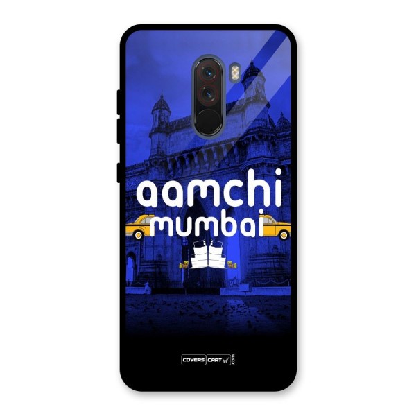 Aamchi Mumbai Glass Back Case for Poco F1