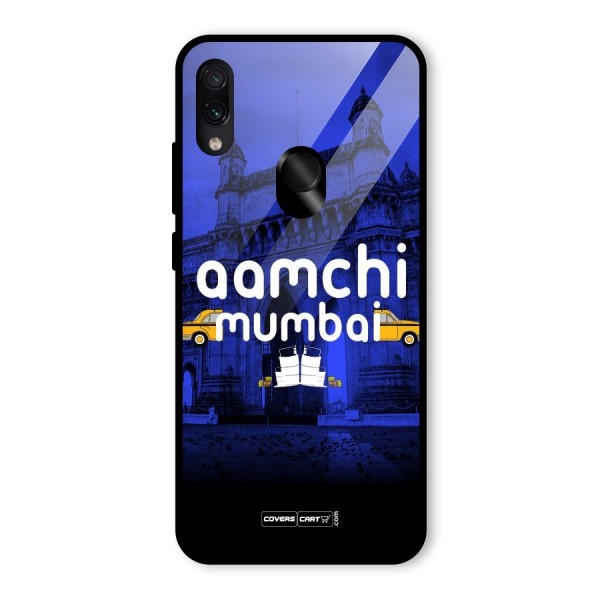 Aamchi Mumbai Glass Back Case for Redmi Note 7