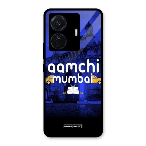 Aamchi Mumbai Glass Back Case for Vivo T1 Pro