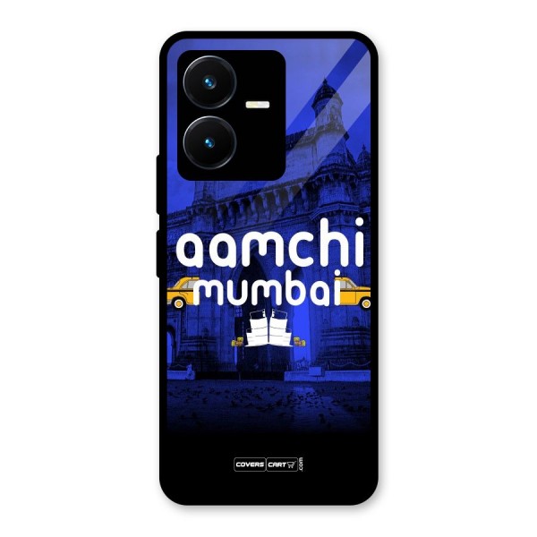 Aamchi Mumbai Glass Back Case for Vivo Y22