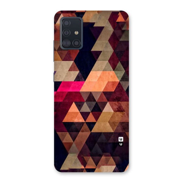 Abstract Beauty Triangles Back Case for Galaxy A51