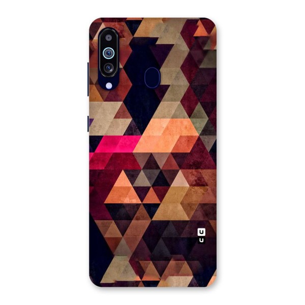 Abstract Beauty Triangles Back Case for Galaxy A60