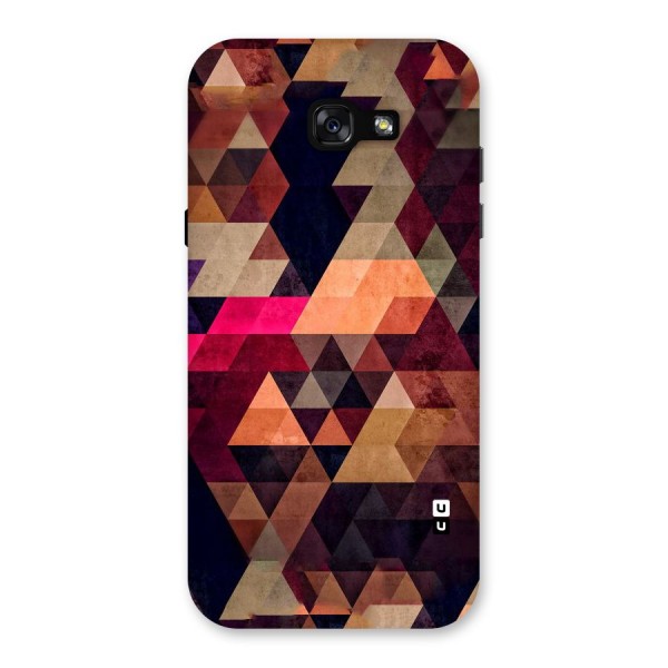 Abstract Beauty Triangles Back Case for Galaxy A7 (2017)