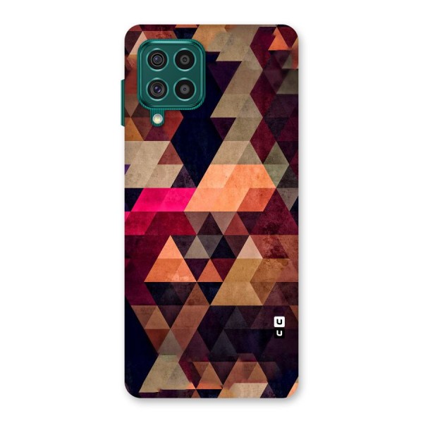 Abstract Beauty Triangles Back Case for Galaxy F62