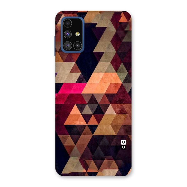 Abstract Beauty Triangles Back Case for Galaxy M51