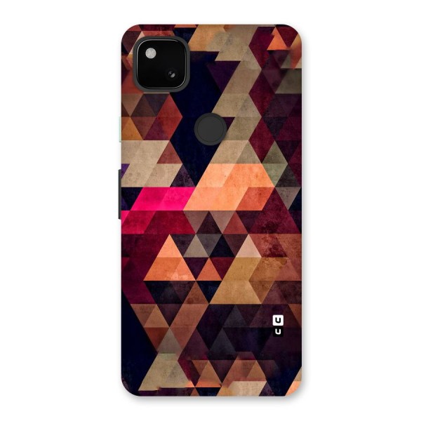 Abstract Beauty Triangles Back Case for Google Pixel 4a