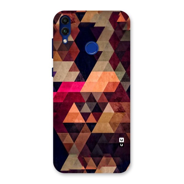 Abstract Beauty Triangles Back Case for Honor 8C