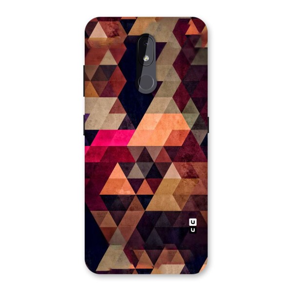 Abstract Beauty Triangles Back Case for Nokia 3.2