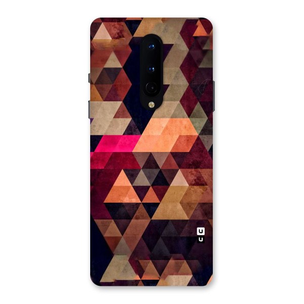 Abstract Beauty Triangles Back Case for OnePlus 8