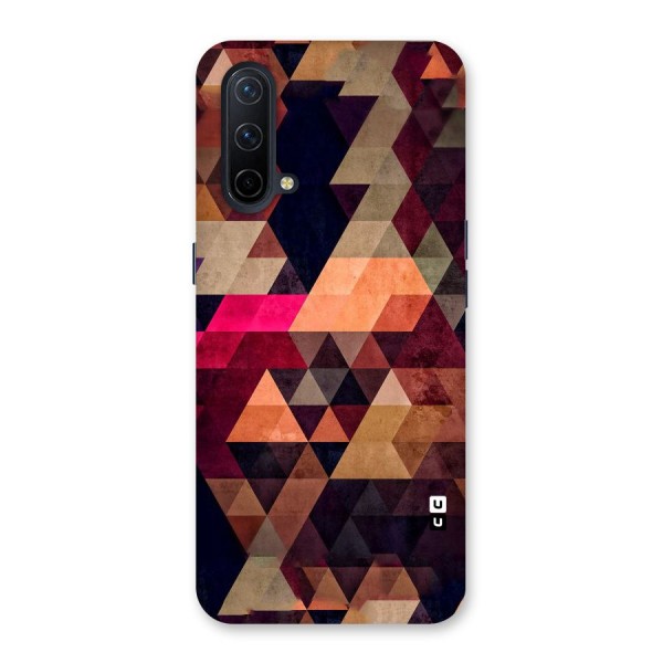 Abstract Beauty Triangles Back Case for OnePlus Nord CE 5G