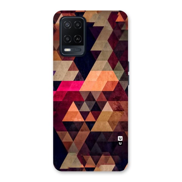 Abstract Beauty Triangles Back Case for Oppo A54