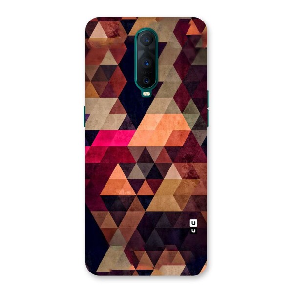 Abstract Beauty Triangles Back Case for Oppo R17 Pro