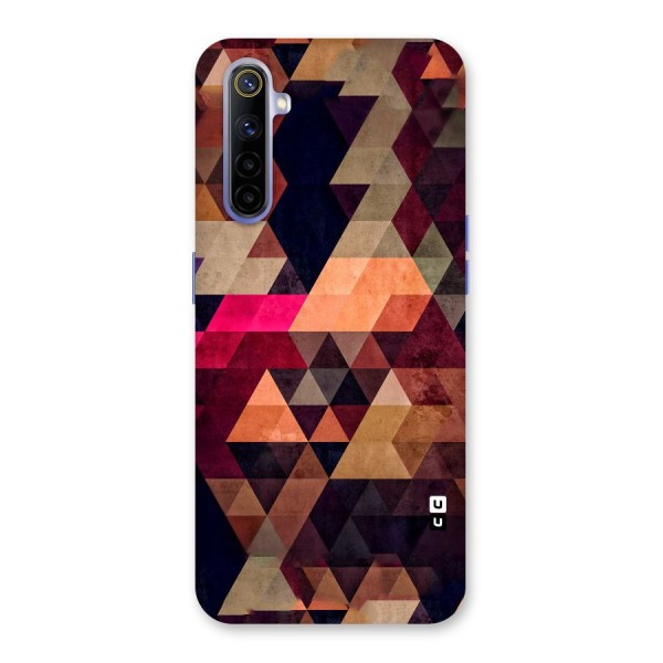 Abstract Beauty Triangles Back Case for Realme 6