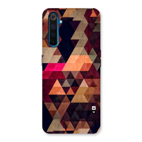 Abstract Beauty Triangles Back Case for Realme 6 Pro