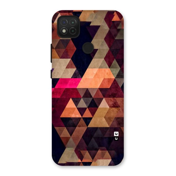 Abstract Beauty Triangles Back Case for Redmi 9C