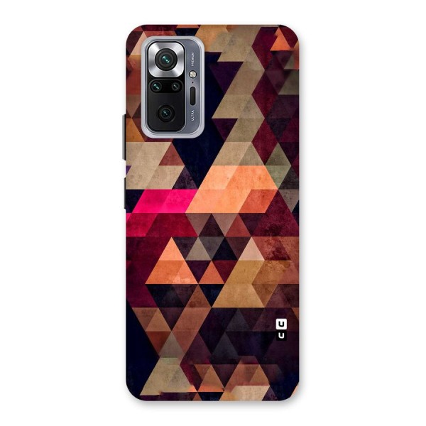 Abstract Beauty Triangles Back Case for Redmi Note 10 Pro
