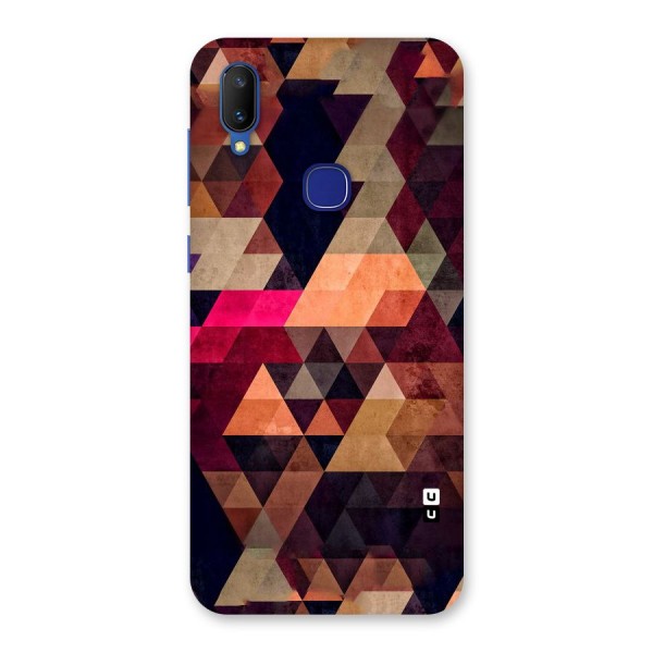 Abstract Beauty Triangles Back Case for Vivo V11