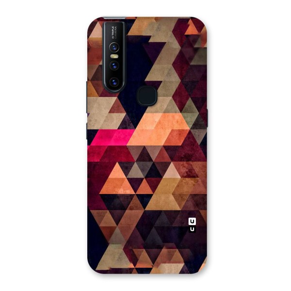 Abstract Beauty Triangles Back Case for Vivo V15