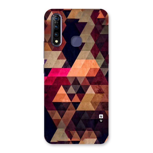 Abstract Beauty Triangles Back Case for Vivo Z1 Pro