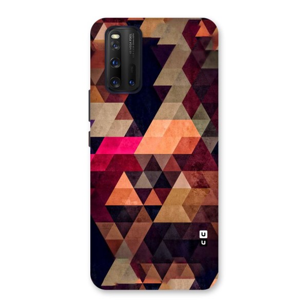 Abstract Beauty Triangles Back Case for Vivo iQOO 3