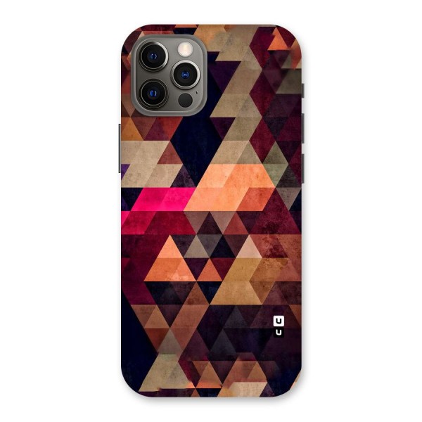 Abstract Beauty Triangles Back Case for iPhone 12 Pro