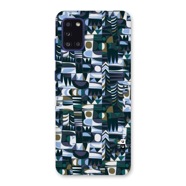 Abstract Blues Back Case for Galaxy A31